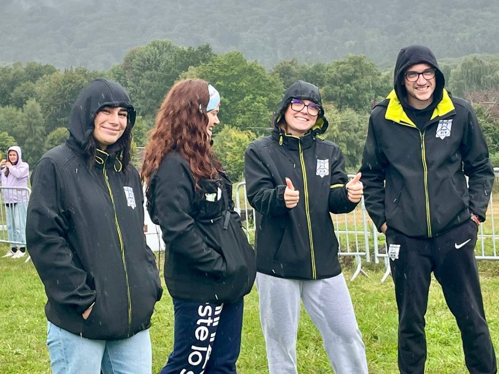 Un accueil chaleureux à la fin de votre course